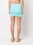 Laneus Asymmetrische mini-rok Blauw - Thumbnail 4
