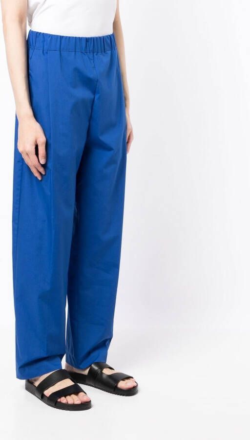 Laneus Straight broek Blauw