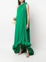 Lanvin Asymmetrische jurk Groen - Thumbnail 2
