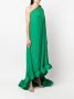 Lanvin Asymmetrische jurk Groen - Thumbnail 3