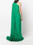 Lanvin Asymmetrische jurk Groen - Thumbnail 4