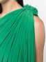 Lanvin Asymmetrische jurk Groen - Thumbnail 5
