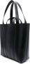Lanvin Ballade North South leren shopper Zwart - Thumbnail 3