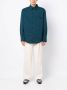 Lanvin Geplooid overhemd Blauw - Thumbnail 2