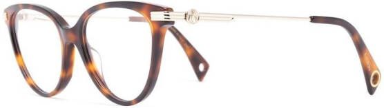 Lanvin Bril met cat-eye montuur Bruin