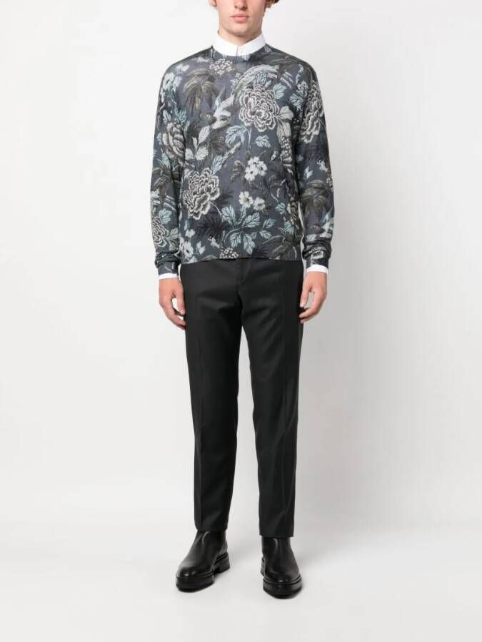 Lanvin Broek van scheerwol Grijs
