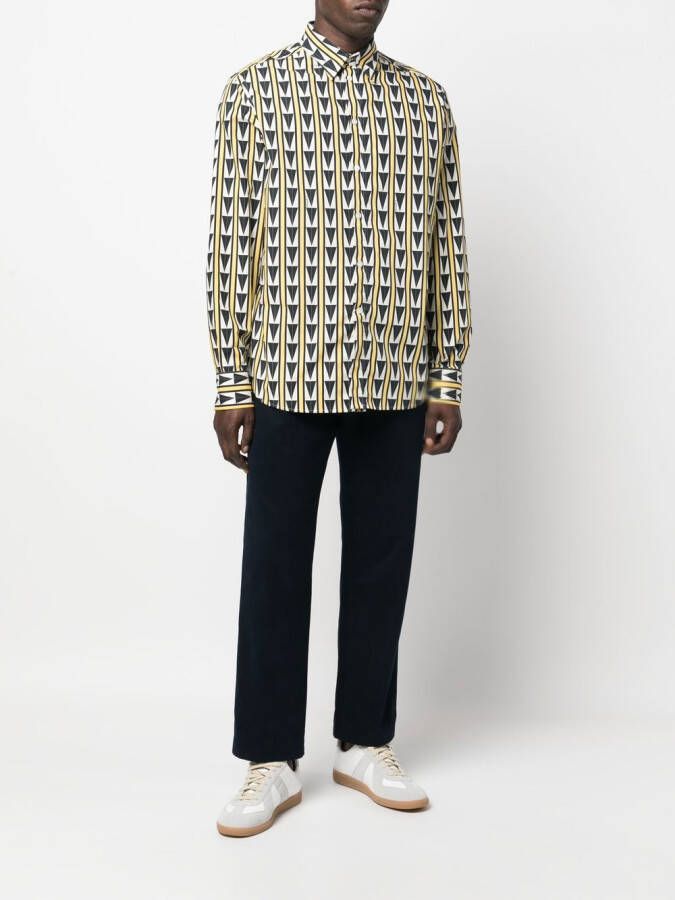 Lanvin Button-up overhemd Geel