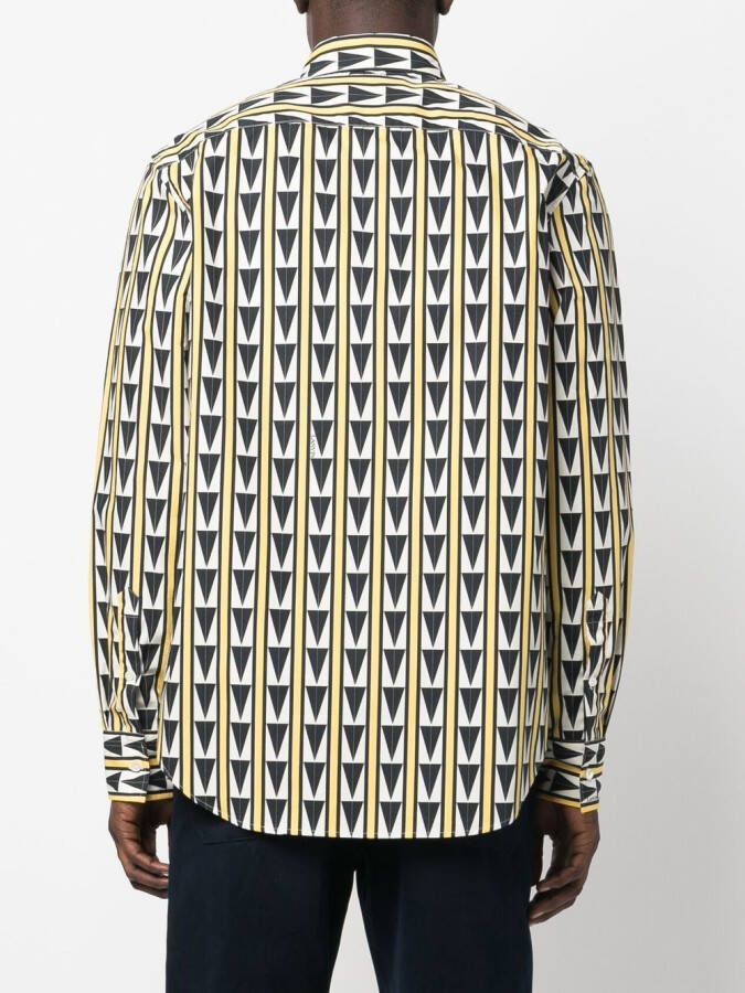 Lanvin Button-up overhemd Geel