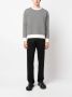 Lanvin Trui met chevron patroon Zwart - Thumbnail 2