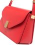 Lanvin Concerto leren schoudertas Rood - Thumbnail 4