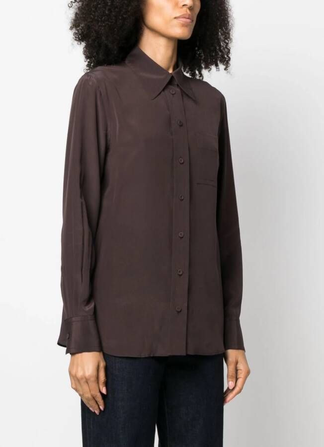Lanvin Cropped blouse Bruin