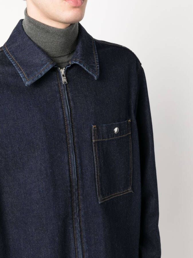 Lanvin Denim jack Blauw