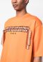 Lanvin T-shirt met borduurwerk Oranje - Thumbnail 5