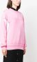 Lanvin Sweater met geborduurd logo Roze - Thumbnail 3