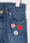 Lanvin Enfant Jeans met badge detail Blauw - Thumbnail 3
