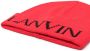 Lanvin Enfant Muts met logo Rood - Thumbnail 2