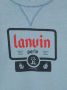 Lanvin Enfant Sweater met geborduurd logo Blauw - Thumbnail 3