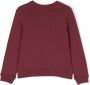Lanvin Enfant Sweater met geborduurd logo Rood - Thumbnail 2