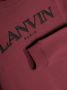 Lanvin Enfant Sweater met geborduurd logo Rood - Thumbnail 3