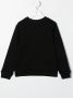 Lanvin Enfant Sweater met geborduurd logo Zwart - Thumbnail 2