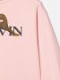 Lanvin Enfant Sweater met logoprint Roze - Thumbnail 3