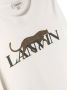 Lanvin Enfant Sweater met logoprint Wit - Thumbnail 3