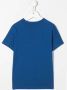 Lanvin Enfant T-shirt met geborduurd logo Blauw - Thumbnail 2