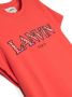 Lanvin Enfant T-shirt met logo-patch Rood - Thumbnail 2
