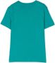 Lanvin Enfant T-shirt met logoprint Groen - Thumbnail 2