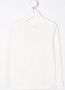 Lanvin Enfant T-shirt met logoprint Wit - Thumbnail 2