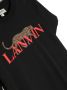 Lanvin Enfant T-shirt met logoprint Zwart - Thumbnail 3