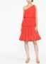 Lanvin Geplooide jurk Rood - Thumbnail 2