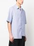 Lanvin Gestreept overhemd Blauw - Thumbnail 3