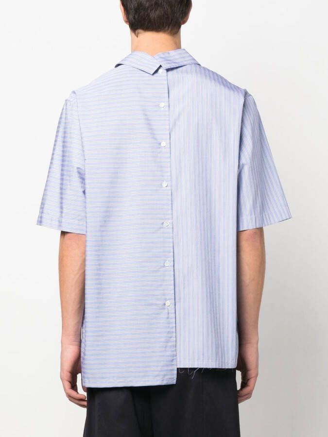 Lanvin Gestreept overhemd Blauw