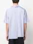 Lanvin Gestreept overhemd Blauw - Thumbnail 4