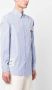 Lanvin Gestreepte overhemd Blauw - Thumbnail 4