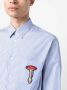 Lanvin Gestreepte overhemd Blauw - Thumbnail 5