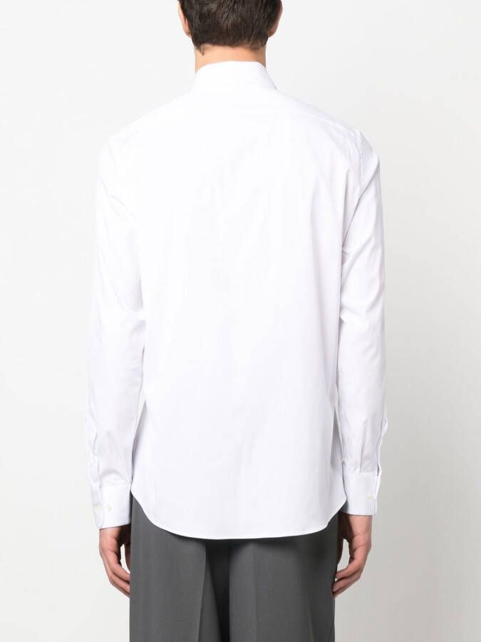 Lanvin Getailleerd overhemd Wit