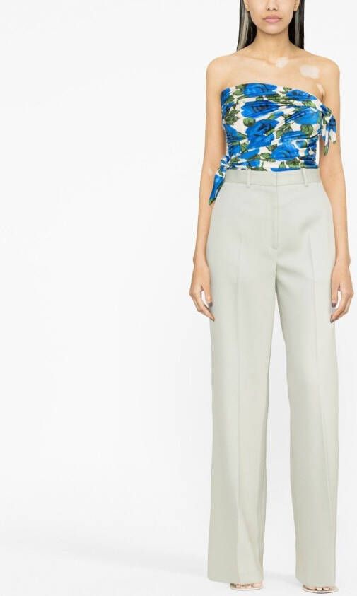 Lanvin High waist pantalon Groen