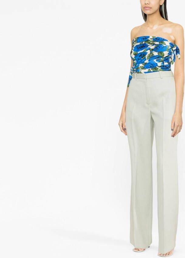 Lanvin High waist pantalon Groen