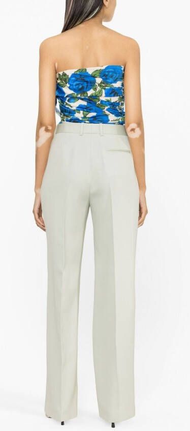 Lanvin High waist pantalon Groen