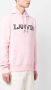 Lanvin Hoodie met geborduurd logo Roze - Thumbnail 3