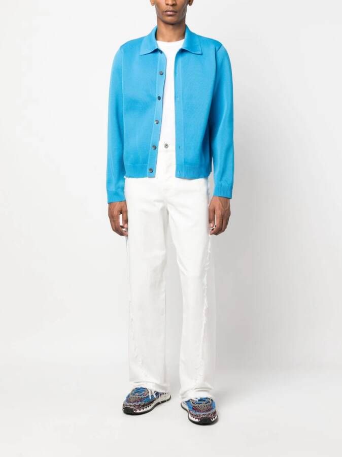 Lanvin Jeans met gerafeld detail Wit