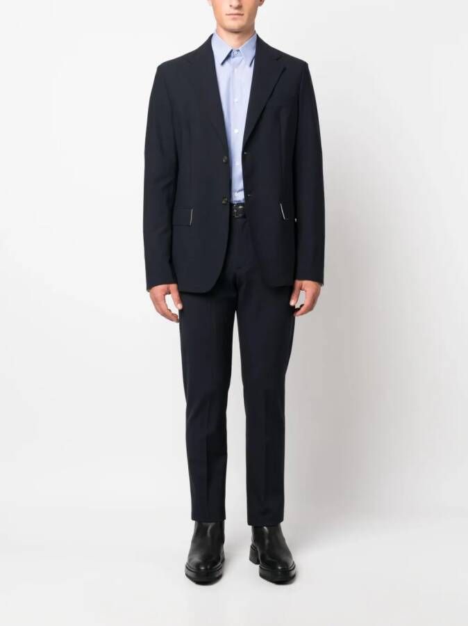 Lanvin Katoenen overhemd Blauw