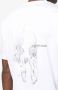 Lanvin T-shirt met bloemenpatch Wit - Thumbnail 5