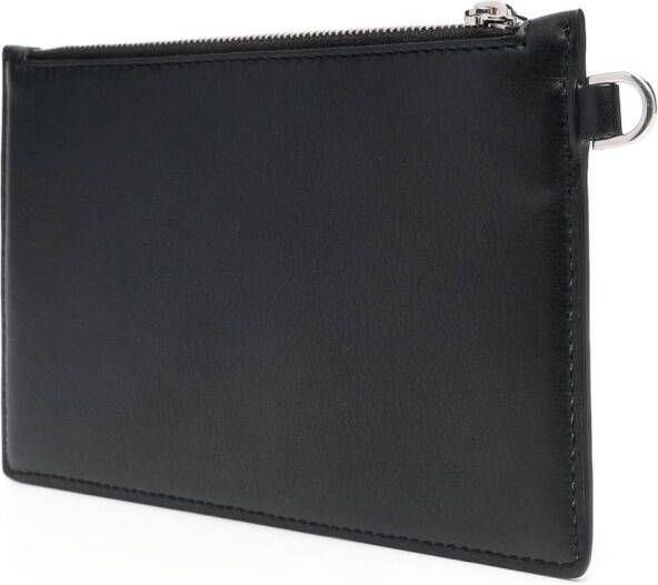 Lanvin Leren clutch Zwart