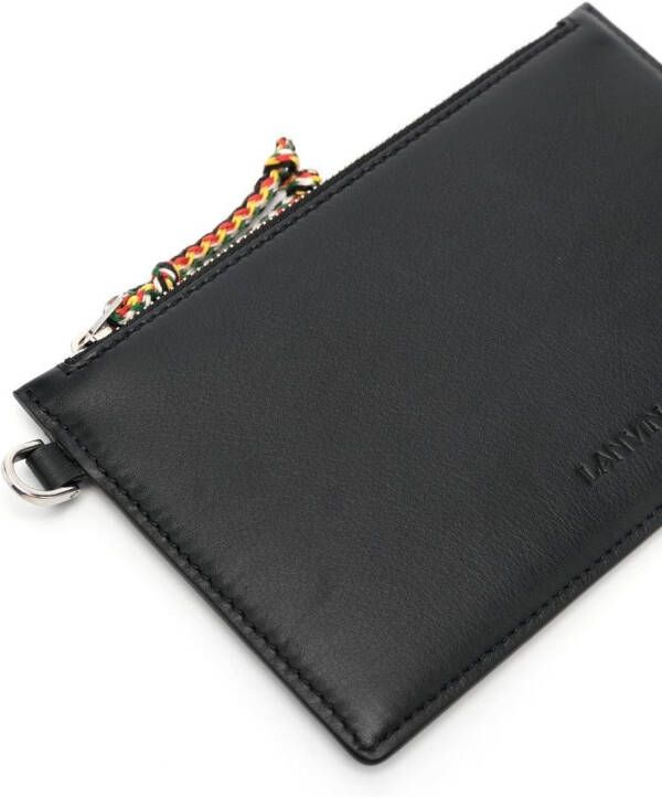 Lanvin Leren clutch Zwart