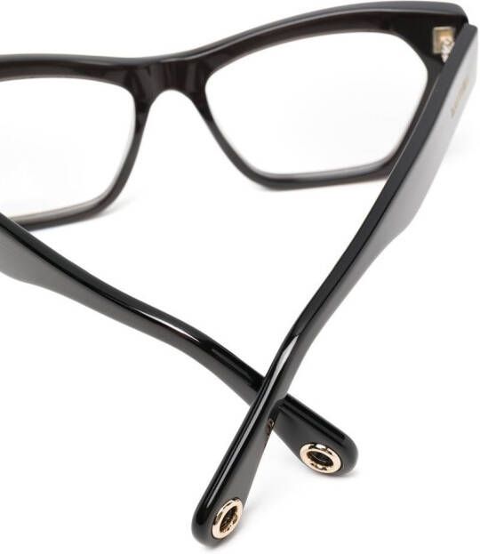 Lanvin LNV2627 cat-eye bril Zwart