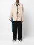 Lanvin Shirtjack met geborduurd logo Beige - Thumbnail 2