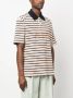 Lanvin Poloshirt met geborduurd logo Beige - Thumbnail 3